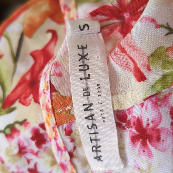 Artisan De Luxe Delilah Floral Patchwork Top - Picture 14 of 14